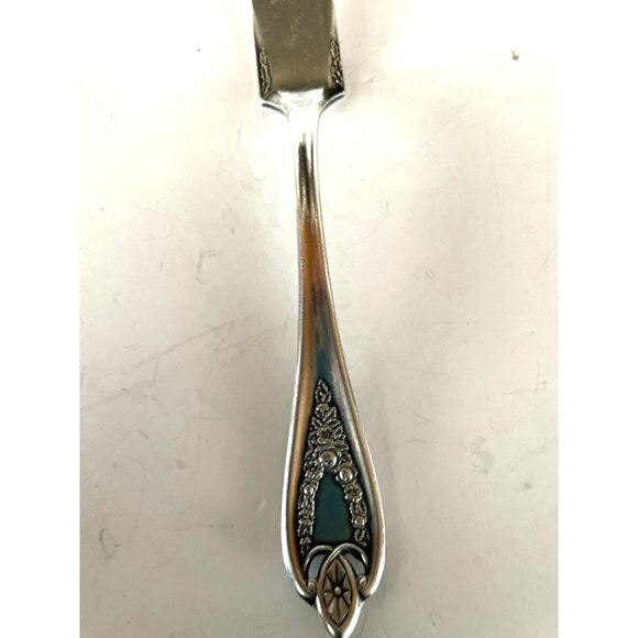 Vintage Old Colony Silverplate 1911 Meat Serving Fork & Butter Knife Silverware - Picture 4 of 6